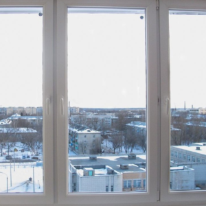 Белое противопожарное окно / серия FRM1163