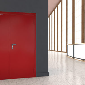 Противопожарная полуторная дверь / серия FRM7258